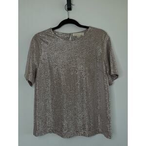 Metalic Monteau Blouse XL